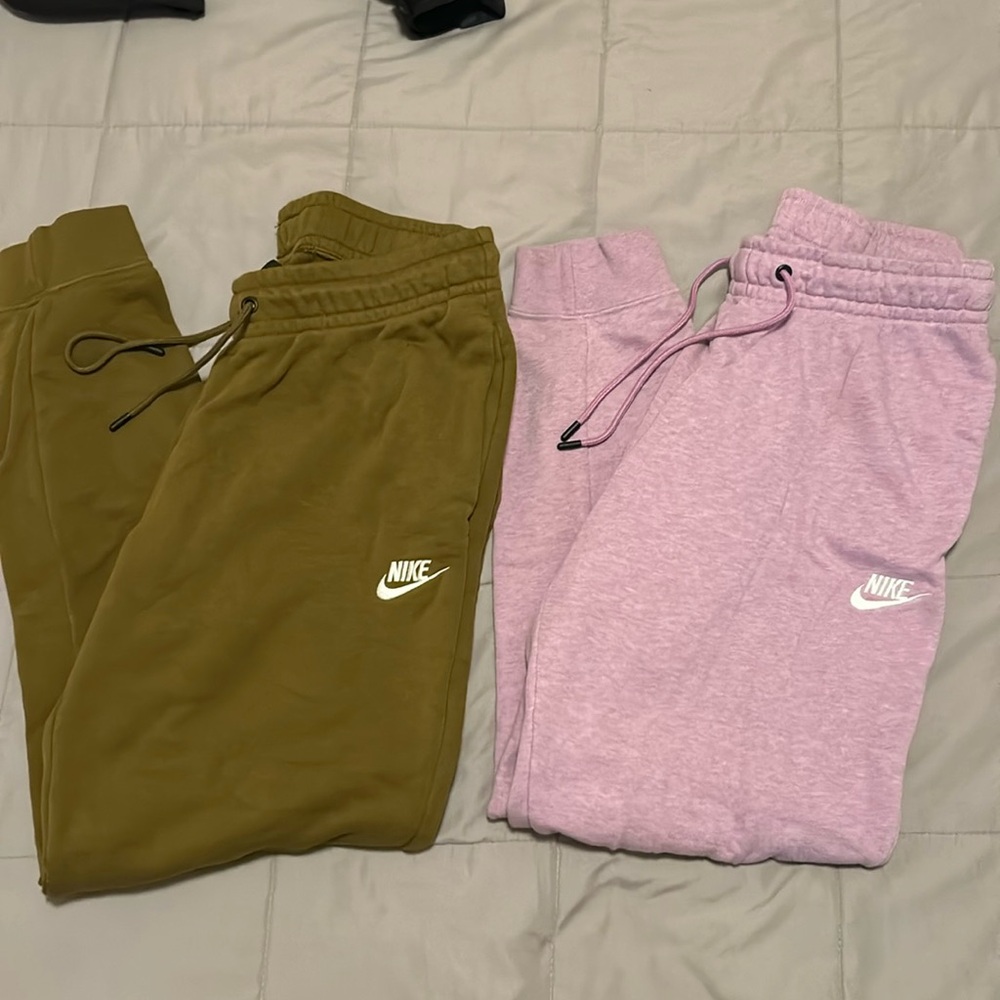 Two Pairs of Nikes Joggers
